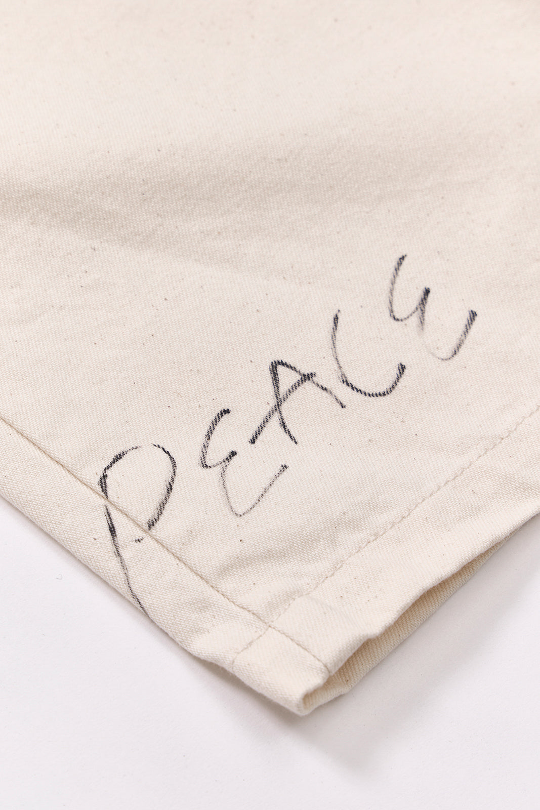 【先行予約商品】"10oz DENIM" ラフ＆タフイージーパンツ -Hand Paint-／ALL WE NEED IS PEACE