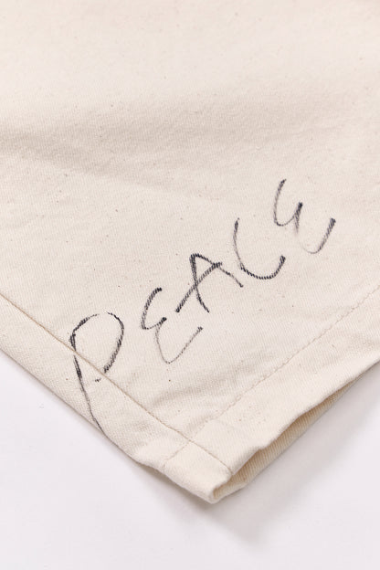 【先行予約商品】"10oz DENIM" ラフ＆タフイージーパンツ -Hand Paint-／ALL WE NEED IS PEACE