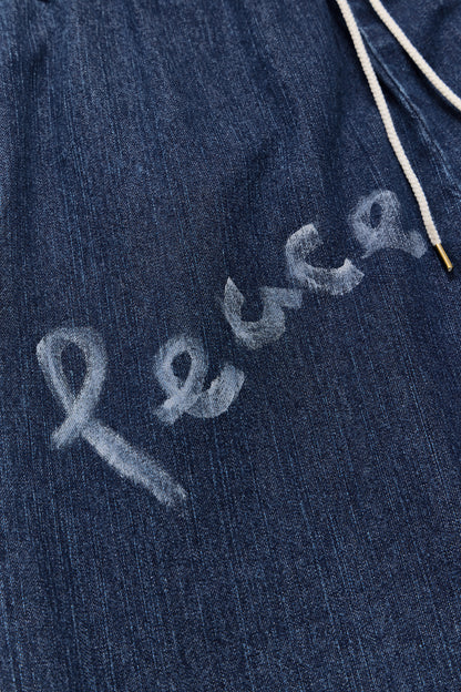 【先行予約商品】"10oz DENIM" ラフ＆タフイージーパンツ -Hand Paint-／ALL WE NEED IS PEACE