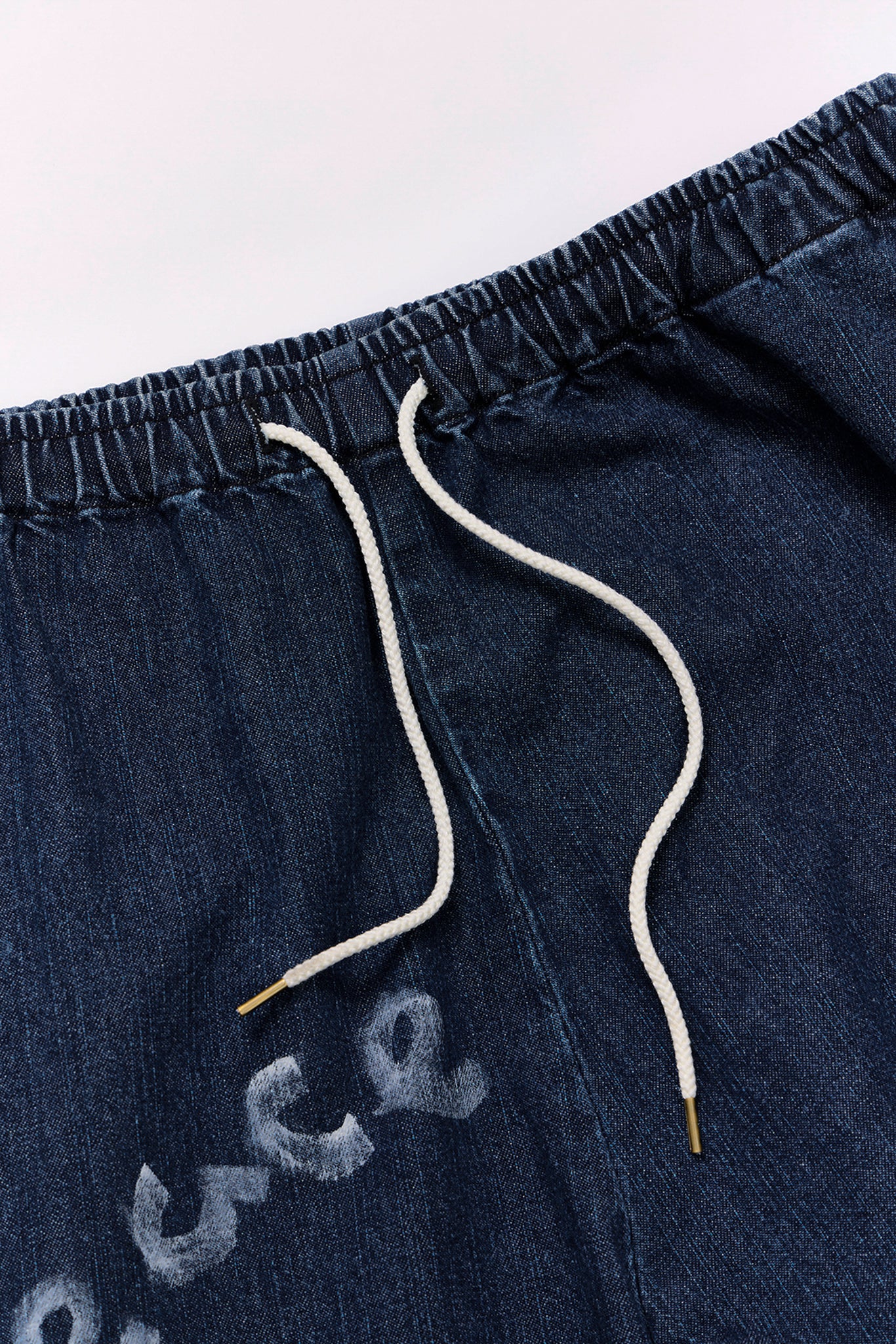 【先行予約商品】"10oz DENIM" ラフ＆タフイージーパンツ -Hand Paint-／ALL WE NEED IS PEACE