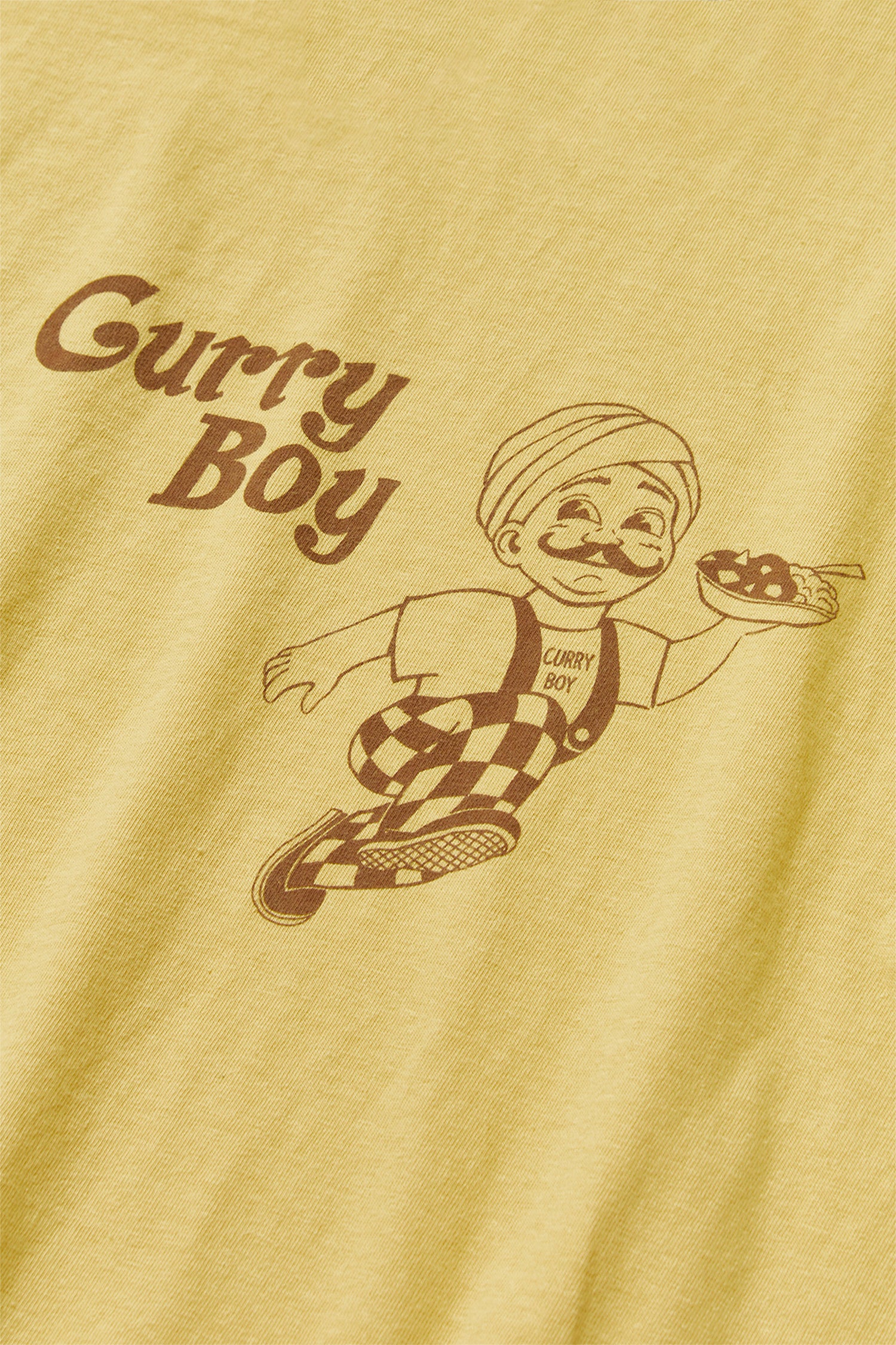 &quot;Curry Boy&quot; リサイクルコットンエコバッグ