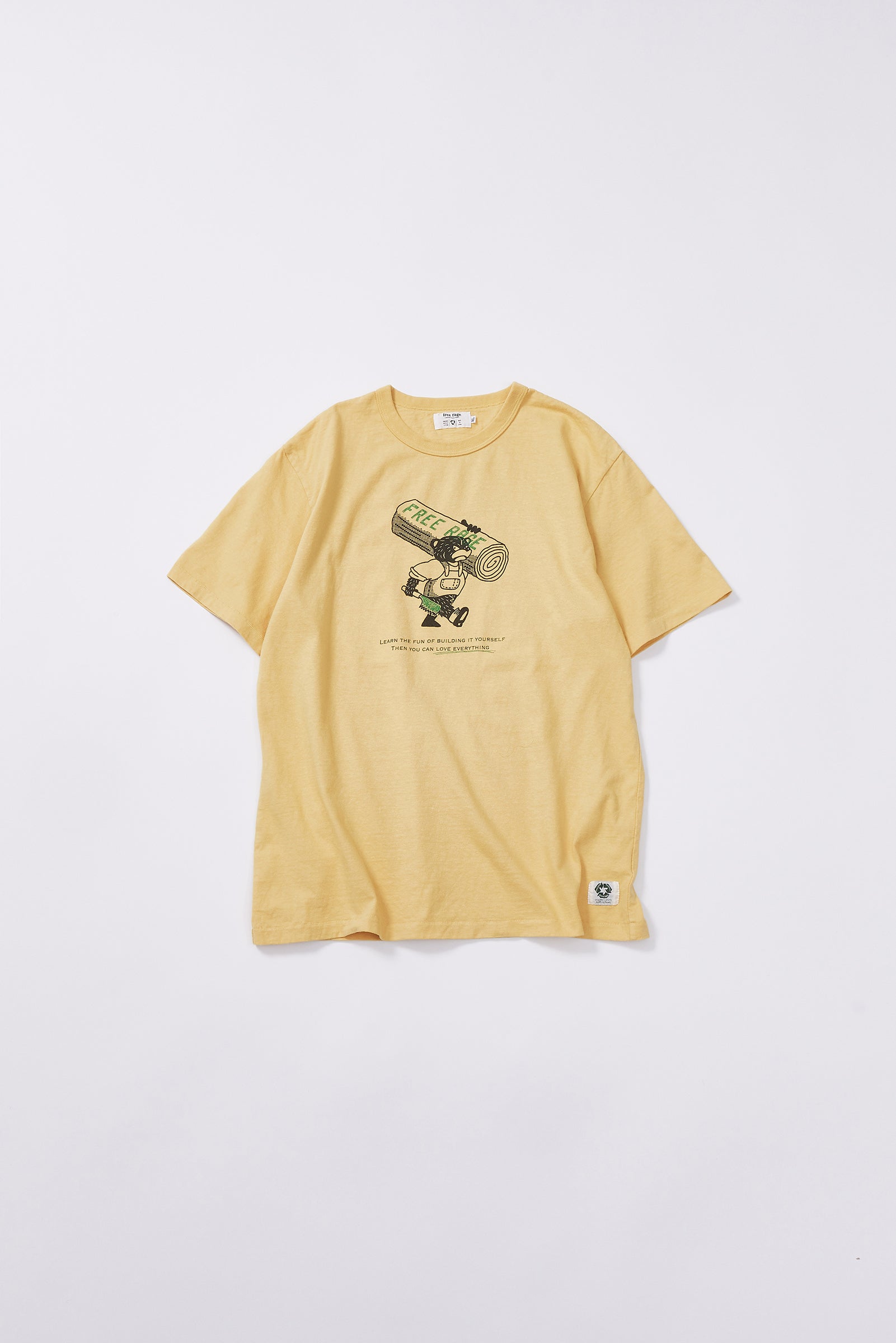 &quot;BUILDING IT YOURSELF&quot; リサイクルコットンTee