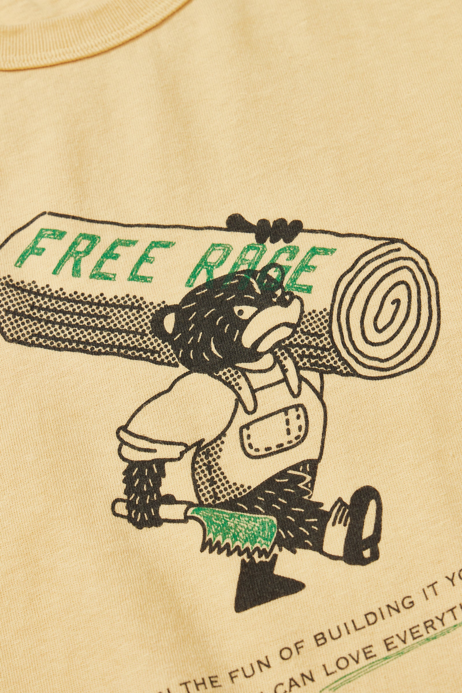 &quot;BUILDING IT YOURSELF&quot; リサイクルコットンTee