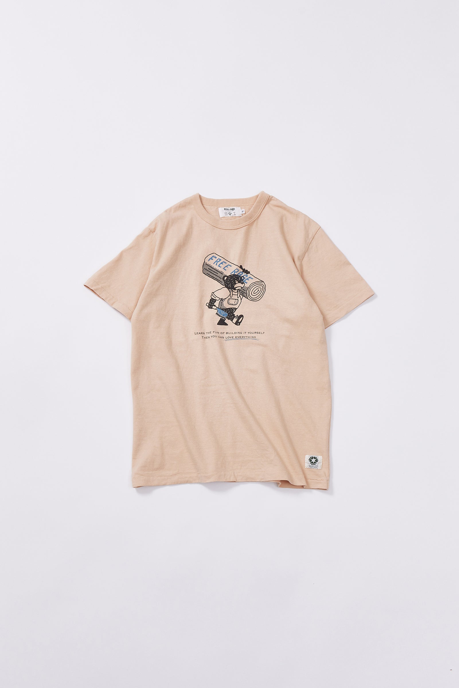 &quot;BUILDING IT YOURSELF&quot; リサイクルコットンTee