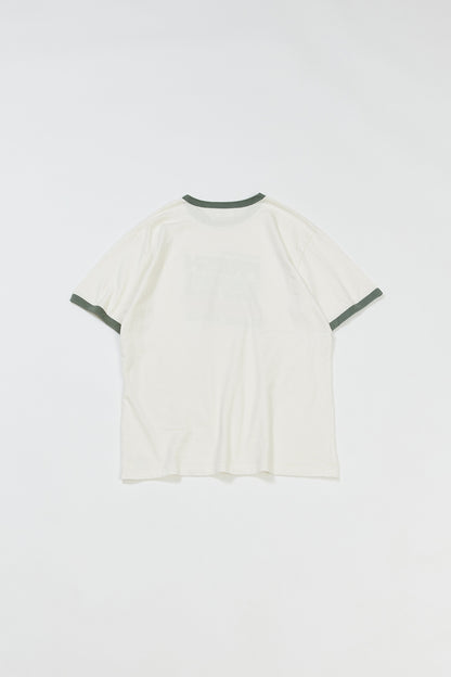 &quot;DRINK&quot; リサイクルコットンリンガーTee