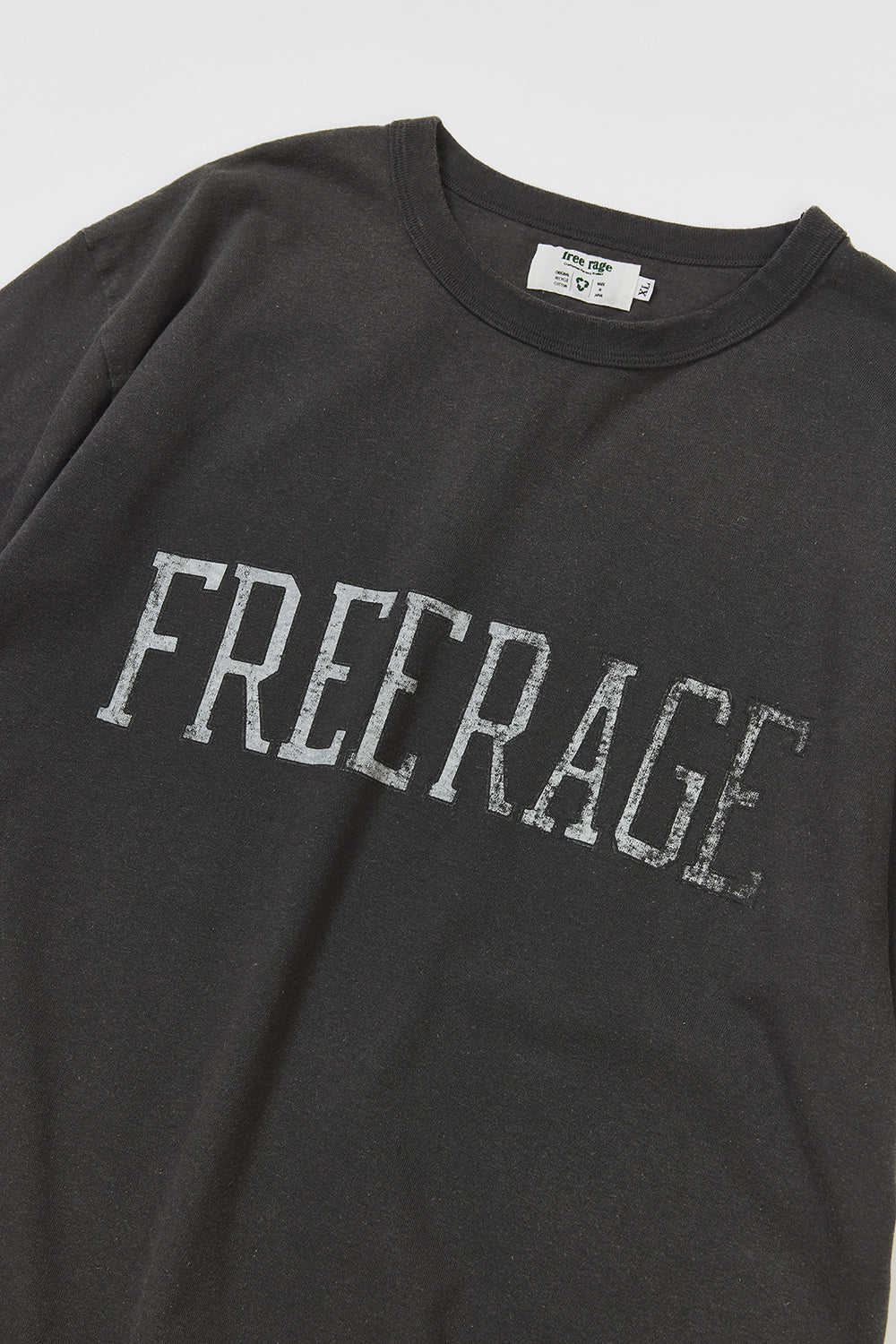 "FREE RAGE" ユーズドライクTee