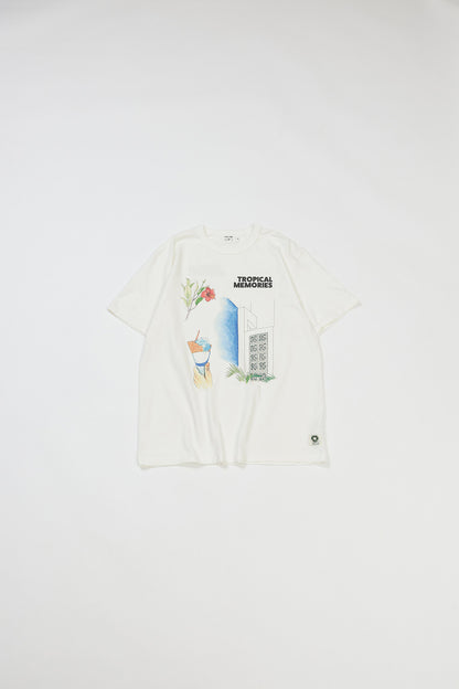 &quot;TROPICAL MEMORIES &quot; リサイクルコットンTee