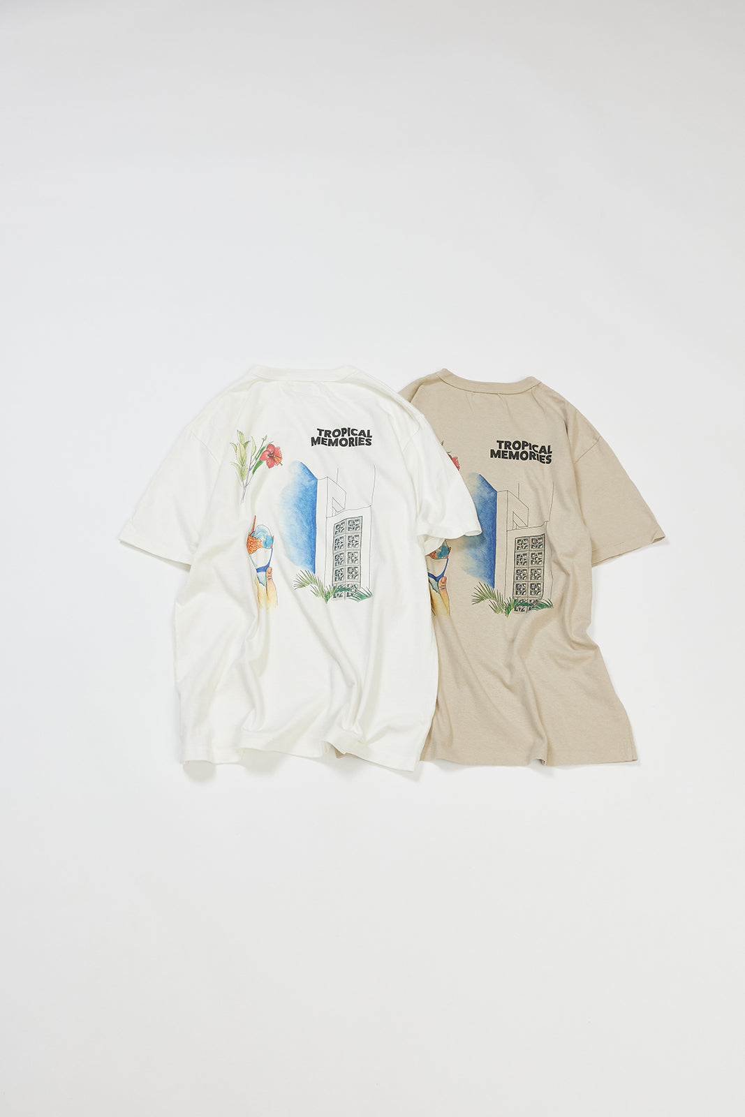 【サンプル】&quot;TROPICAL MEMORIES &quot; リサイクルコットンTee