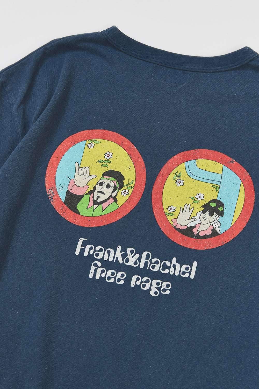 "Frank&Rachel" ユーズドライクTee