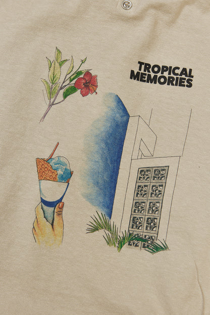 【サンプル】&quot;TROPICAL MEMORIES&quot; リサイクルコットンエコバッグ