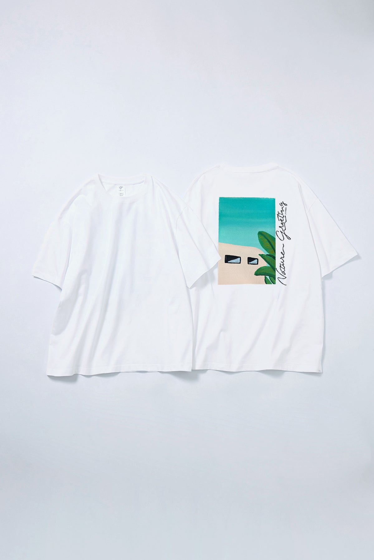予約商品・"Nature Greeting" 半袖Tシャツ