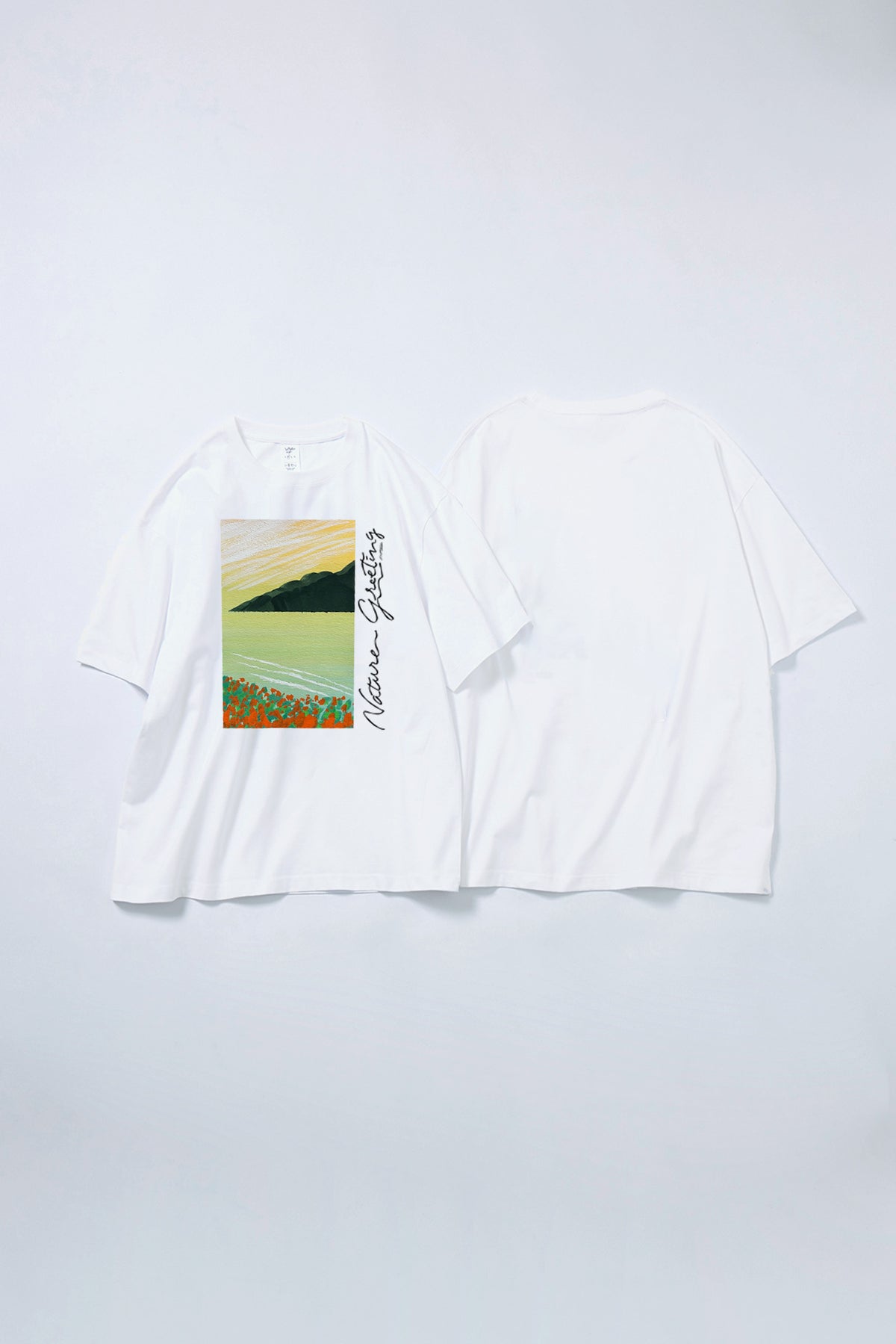 予約商品・"Nature Greeting" 半袖Tシャツ