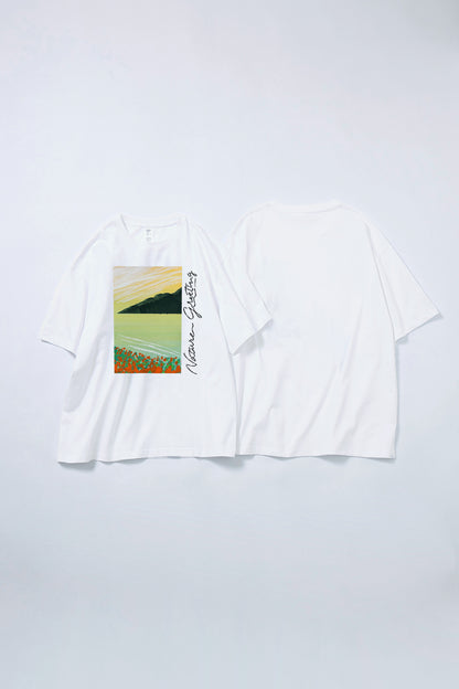 予約商品・"Nature Greeting" 半袖Tシャツ