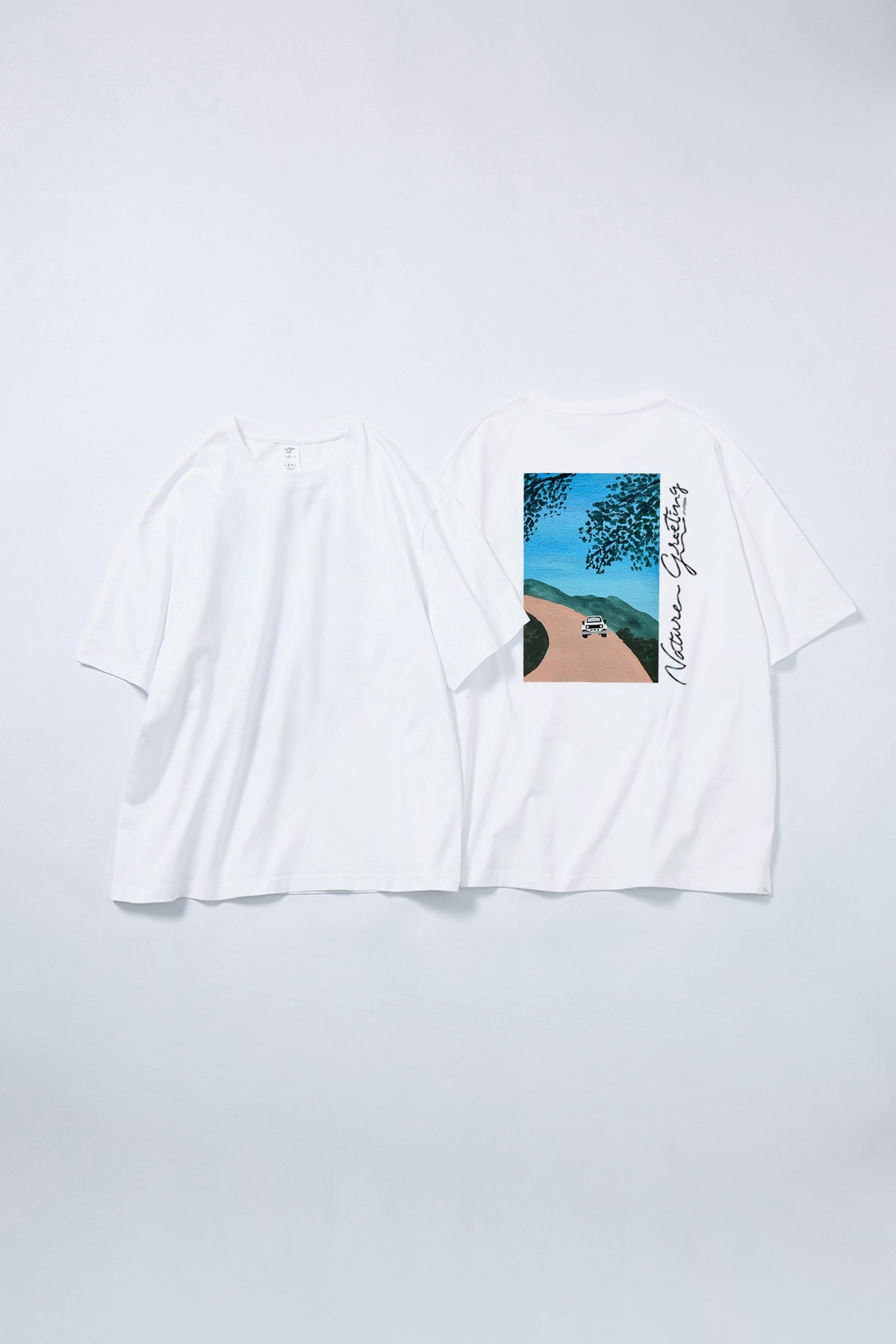 予約商品・"Nature Greeting" 半袖Tシャツ