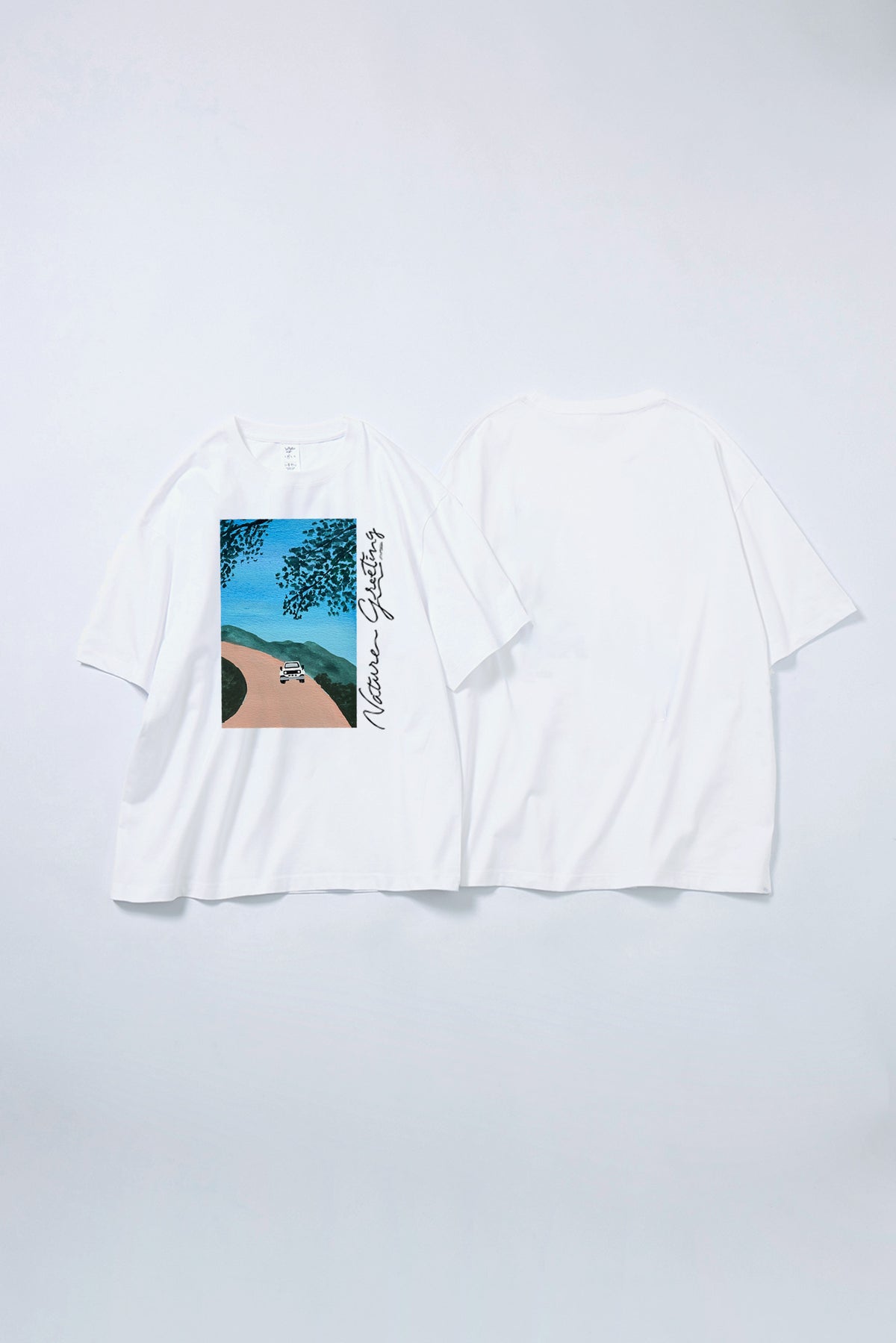 予約商品・"Nature Greeting" 半袖Tシャツ