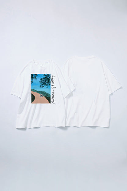 予約商品・"Nature Greeting" 半袖Tシャツ