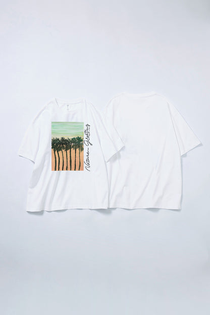 予約商品・"Nature Greeting" 半袖Tシャツ