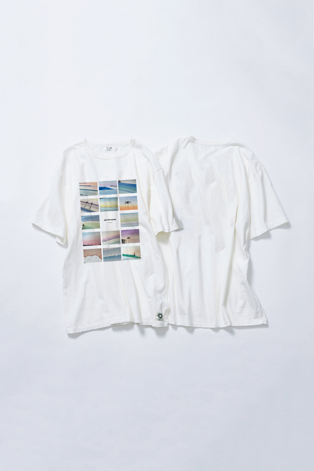 "SEA YOU AGAIN" リサイクルコットンTee (半袖)