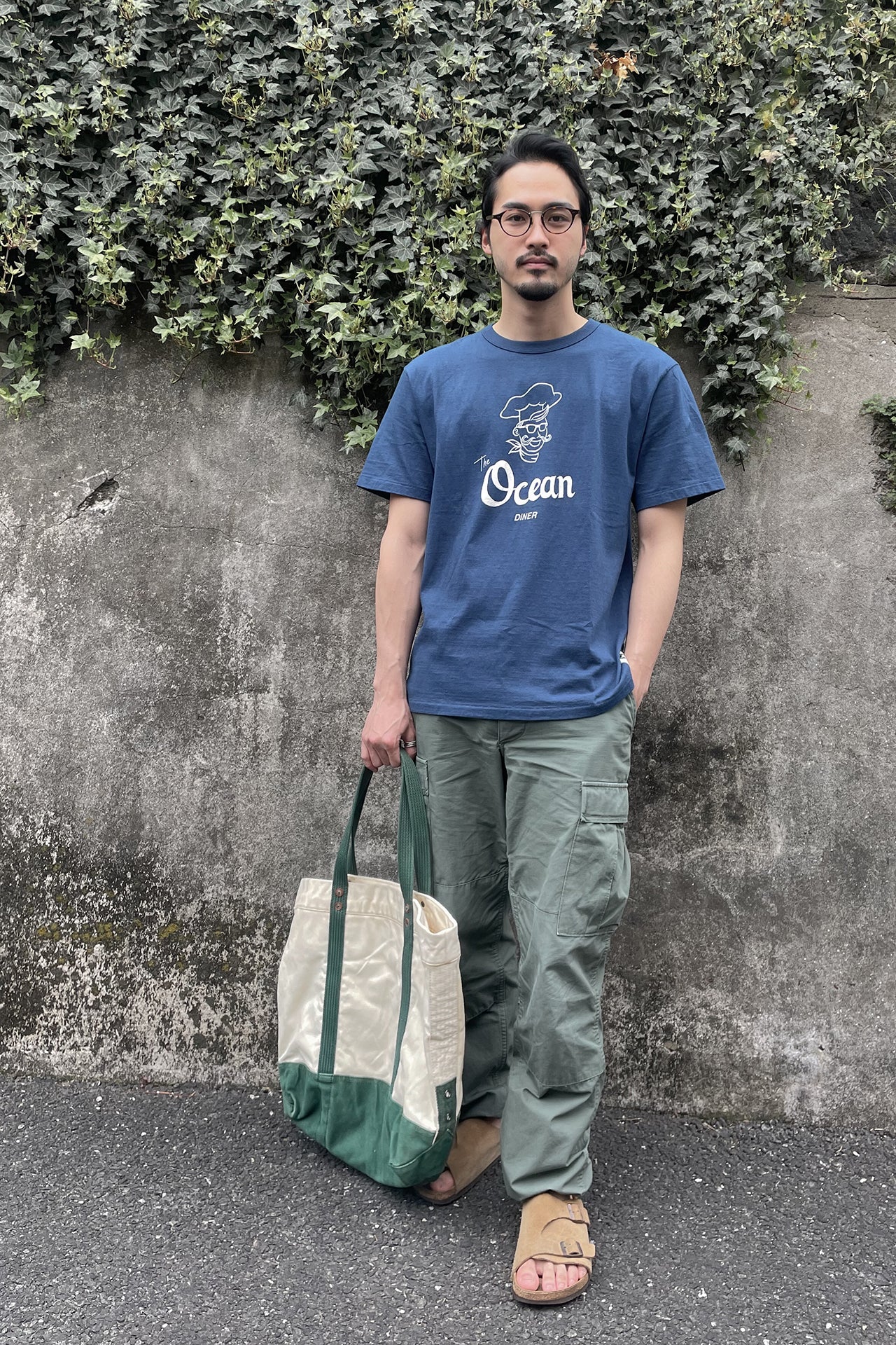 &quot;The Ocean Diner&quot; リサイクルコットンTee