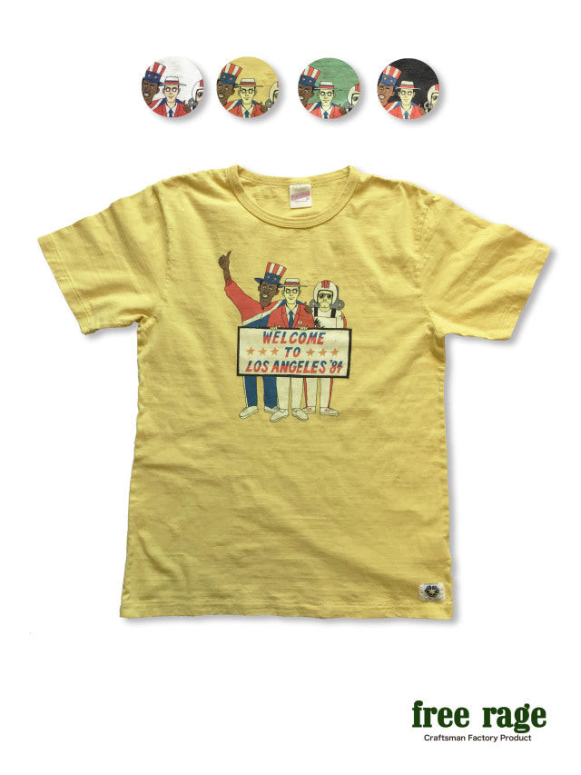 "LA'84" リサイクルコットンTee