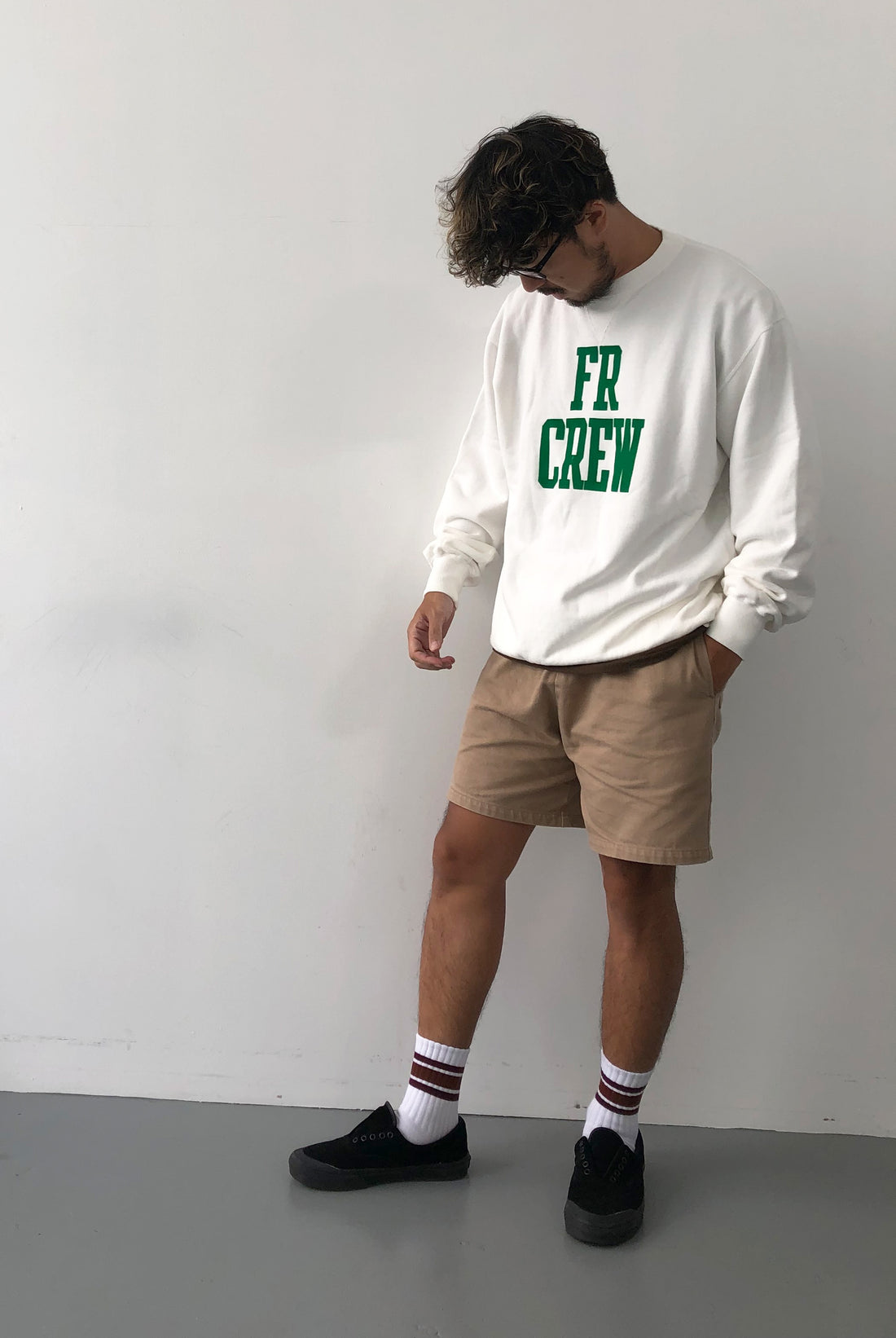 【サンプル】"FR CREW" クラシッククルースウェット
