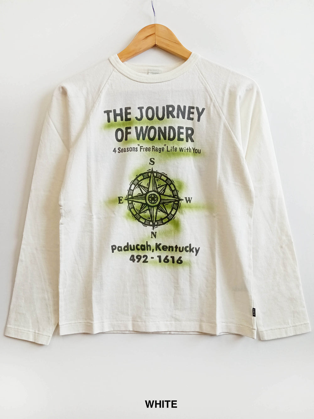 "JOURNEY" ラグラン長袖Tee