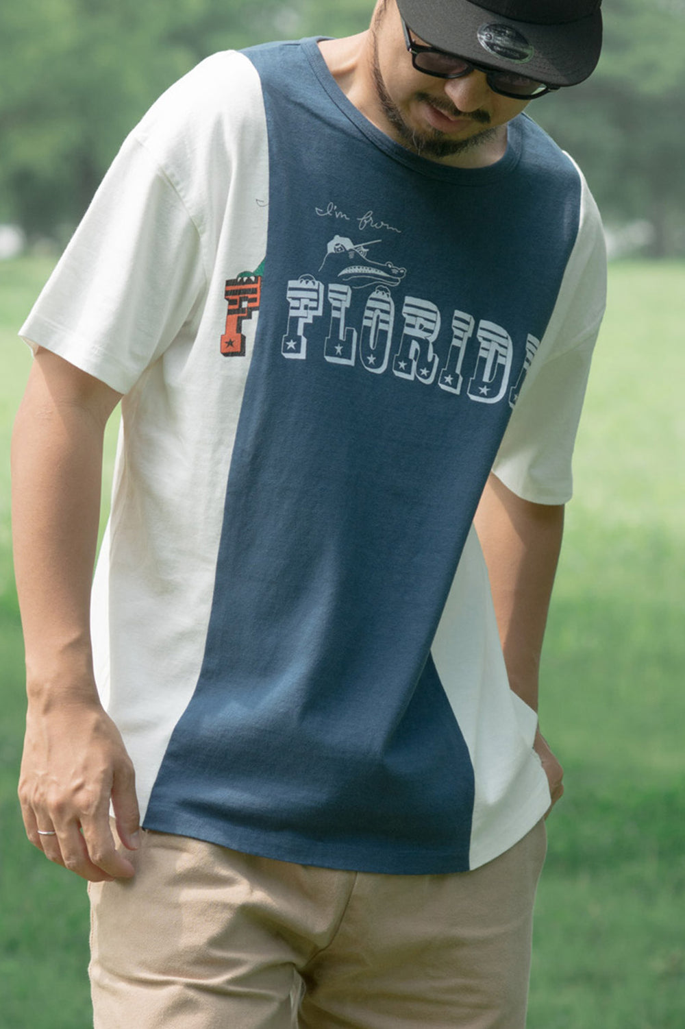 【1点モノ】"L" アップサイクルTee