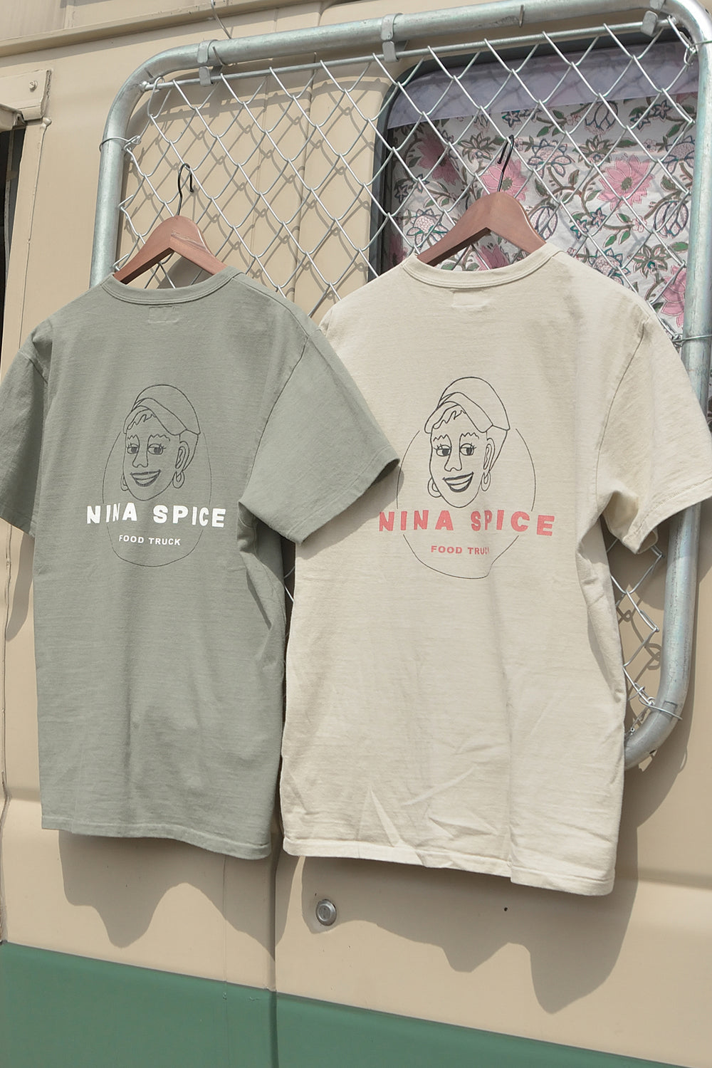 "NINA SPICE" リサイクルコットンTee