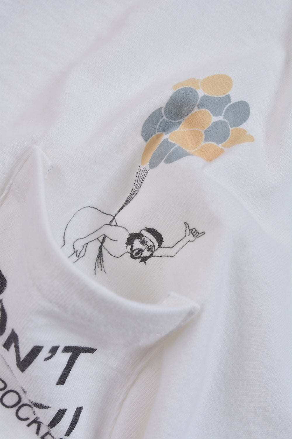 "Don't Look!! -Frank-" リサイクルコットンポケットTee