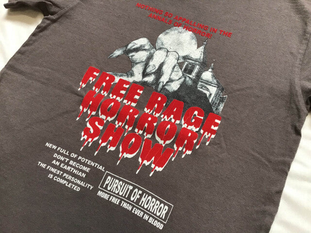 &quot;HORROR SHOW&quot; リサイクルコットンTee