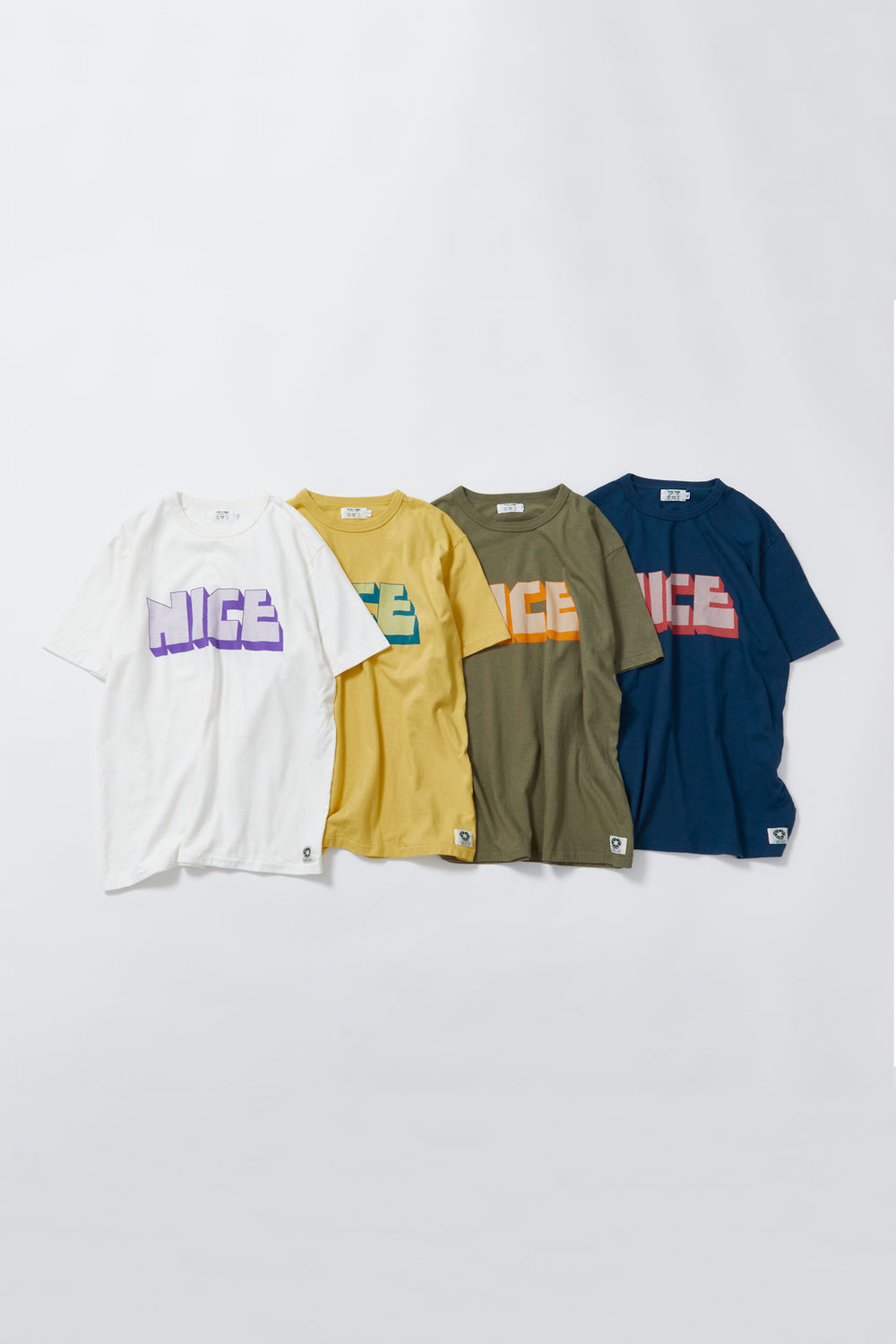 "NICE" リサイクルコットンTee