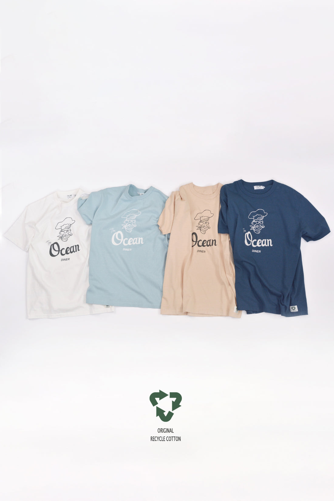 &quot;The Ocean Diner&quot; リサイクルコットンTee